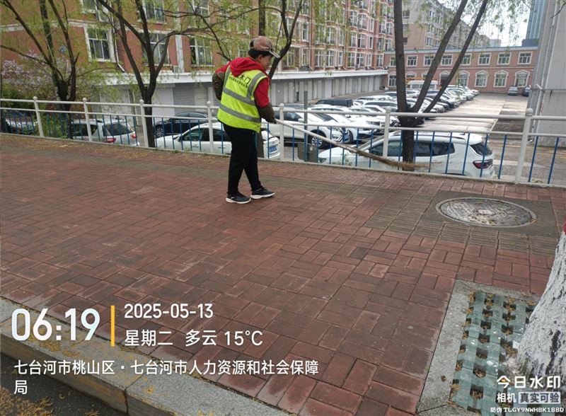 七臺河大學文華路招聘環(huán)衛(wèi)工人